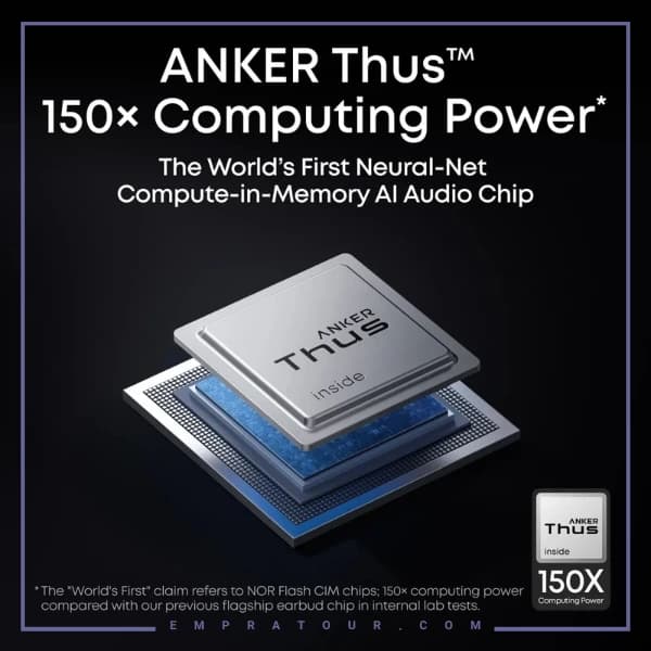 ایرپاد بیسیم Liberty 5 Pro Max انکر Anker D1204 — تصویر ۸