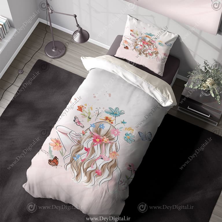 روتختی دخترانه یکنفره نوجوان PK-6601