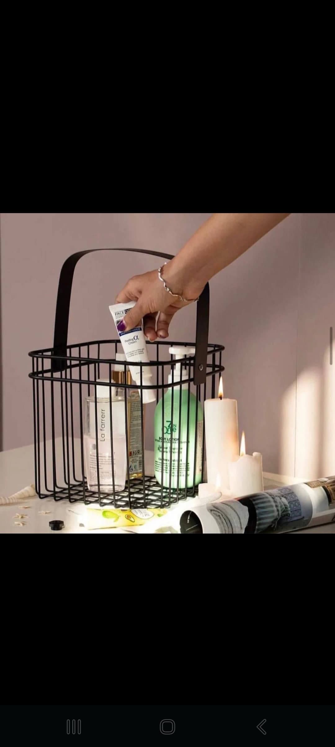 سبد فلزی دسته دار ایکیا