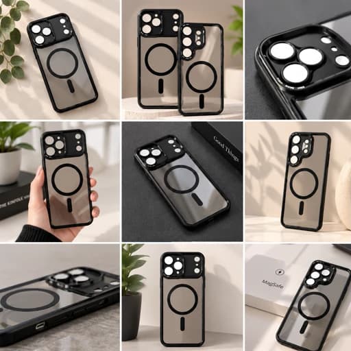 قاب مگ سیف ایفون Iphone 12promax کاور iphone 12 promax گارد Iphone 12pro max کاور آیفون 12 پرومکس ایفون 12 پرو مکس — تصویر ۶