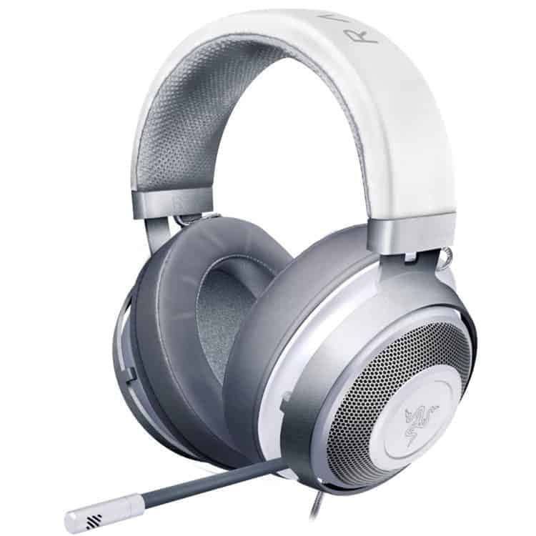 هدست با‌ سیم Razer Kraken – رنگ Mercury White