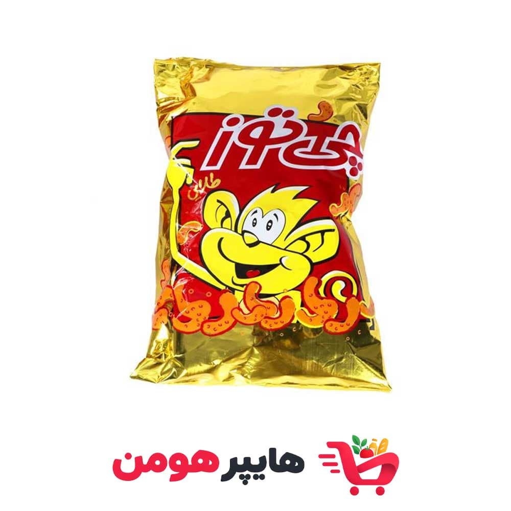 اسنک طلایی خانواده 90گرمی چی توز