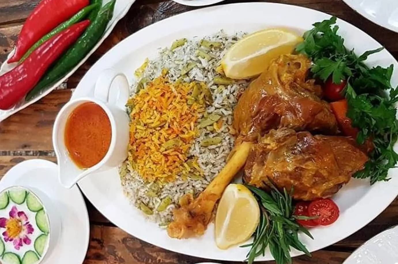 باقالی پلو با گوشت 200 گرمی ممتاز