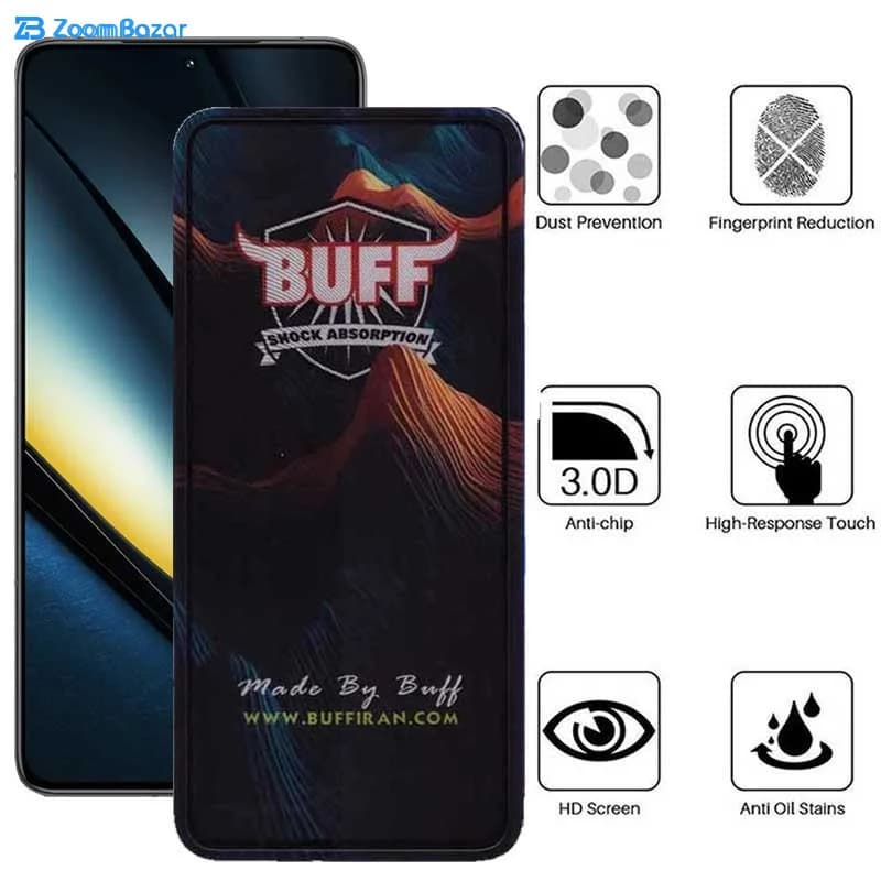گلس بوف مدل Mountain مناسب برای گوشی موبایل شیائومی Poco F6 Pro/ F6/ Redmi Turbo 3 — تصویر ۵