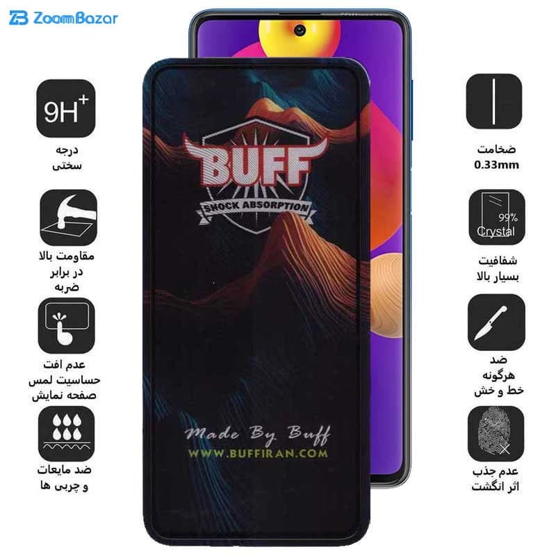 گلس بوف مدل Mountain مناسب برای گوشی موبایل سامسونگ Galaxy M62 / F62 / F54 / Galaxy Note 10 Lite / Galaxy S10 Lite — تصویر ۵