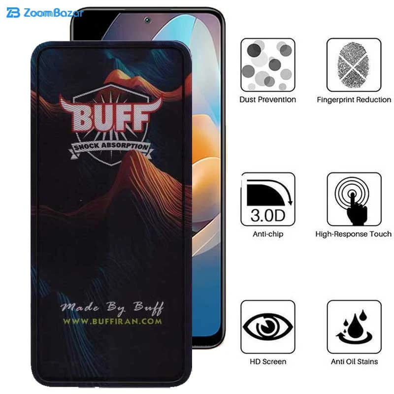 گلس بوف مدل Mountain-G مناسب برای گوشی موبایل شیائومی Redmi Note 12 Pro Speed / Note 12R Pro / Note 12 Turbo — تصویر ۴
