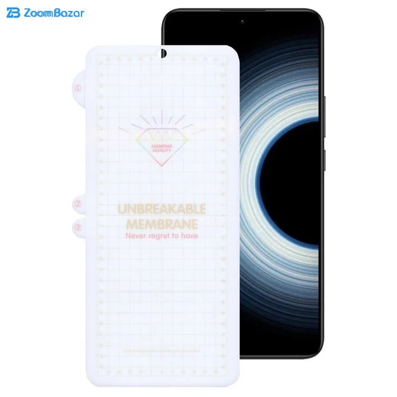 گلس بوف مدل Hydrogel مناسب برای گوشی موبایل شیائومی Redmi K50 Ultra / K50 Pro / K50 / K50 Gaming — تصویر ۲