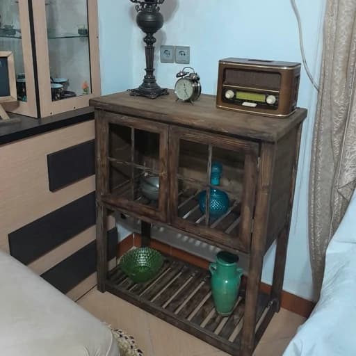 میز بار چوبی مدل سنتی کامنا مدل 13152013