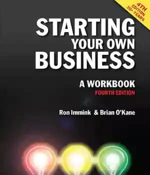 دانلود کتاب Starting Your Own Business: A Workbook