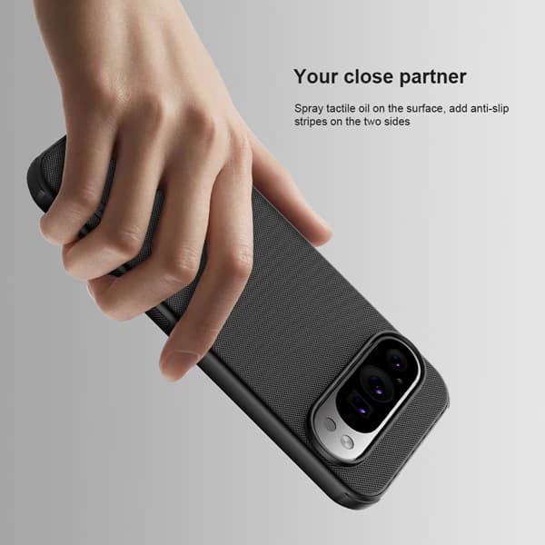 قاب ضد ضربه نیلکین Google Pixel 9 Pro مدل Super Frosted Shield Pro — تصویر ۷