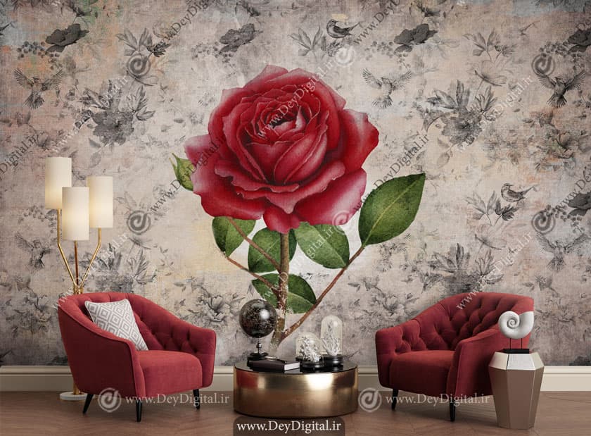 کاغذ دیواری پذیرایی مدل جدید BA-9924