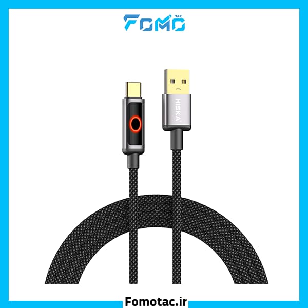 کابل شارژ تایپ سی هیسکا(Hiska) مدل LX-21