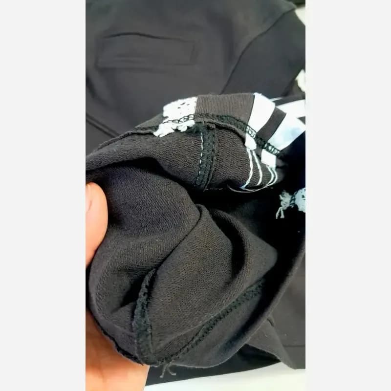 ست سوییشرت و شلوار دورس دو نخ لاکرا دخترانه مدل آوا رنگ کرم و قهوه ای — تصویر ۶