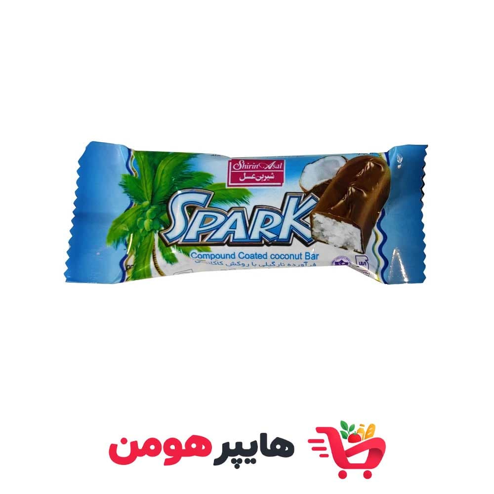 شکلات اسپارک نارگیلی شیرین عسل