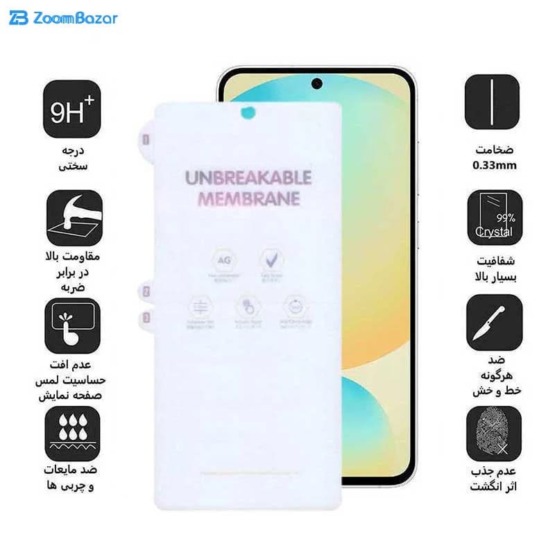 گلس بوف مدل Hydrogel-Matte مناسب برای گوشی موبایل سامسونگ Galaxy S24 FE/ A55 / A35 — تصویر ۵