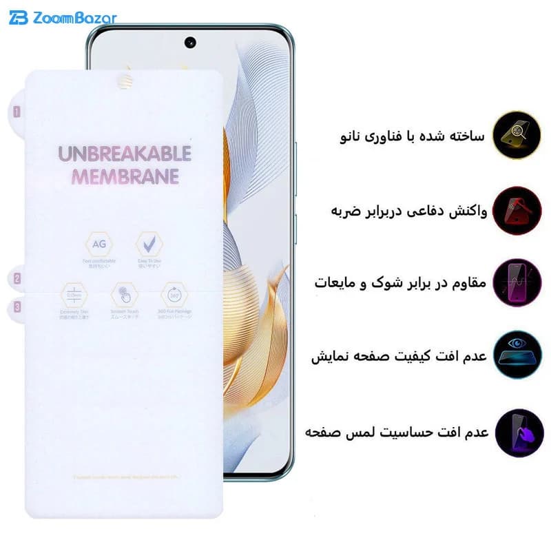 گلس بوف مدل Hydrogel-Matte مناسب برای گوشی موبایل آنر 90 / Xiaomi 12 Pro / Redmi Note 9 Pro — تصویر ۶