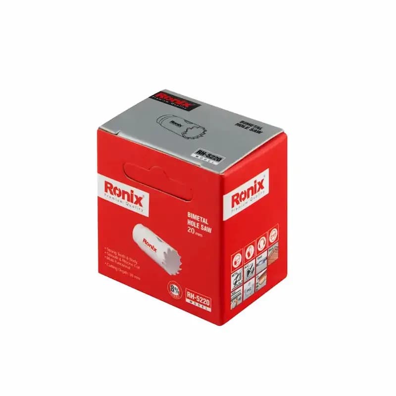 مته گردبر بایمتال 22 میلی متر رونیکس مدل RH-5220 — تصویر ۵