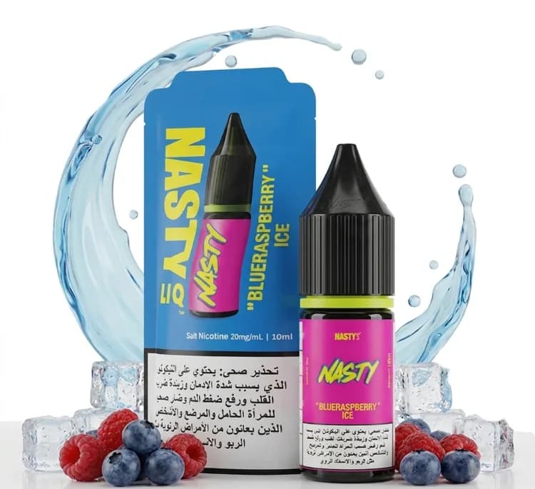 سالت نستی کد 20 طعم بلوبری تمشک یخ حجم 10 میلی لیتر