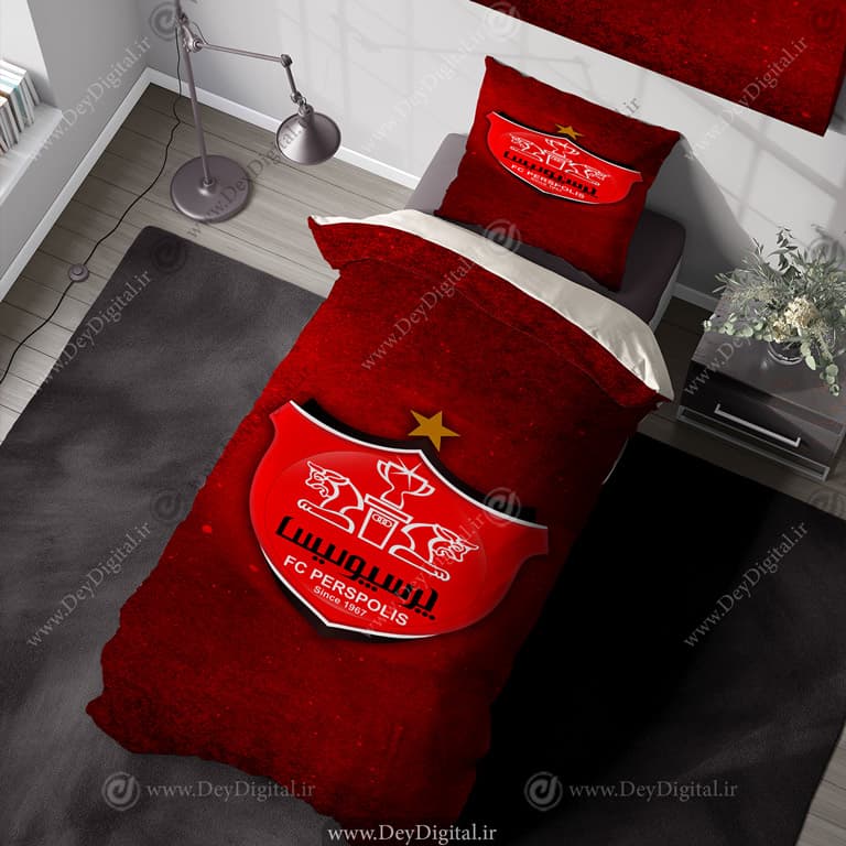 روتختی سه بعدی پسرانه طرح پرسپولیس PK-5653