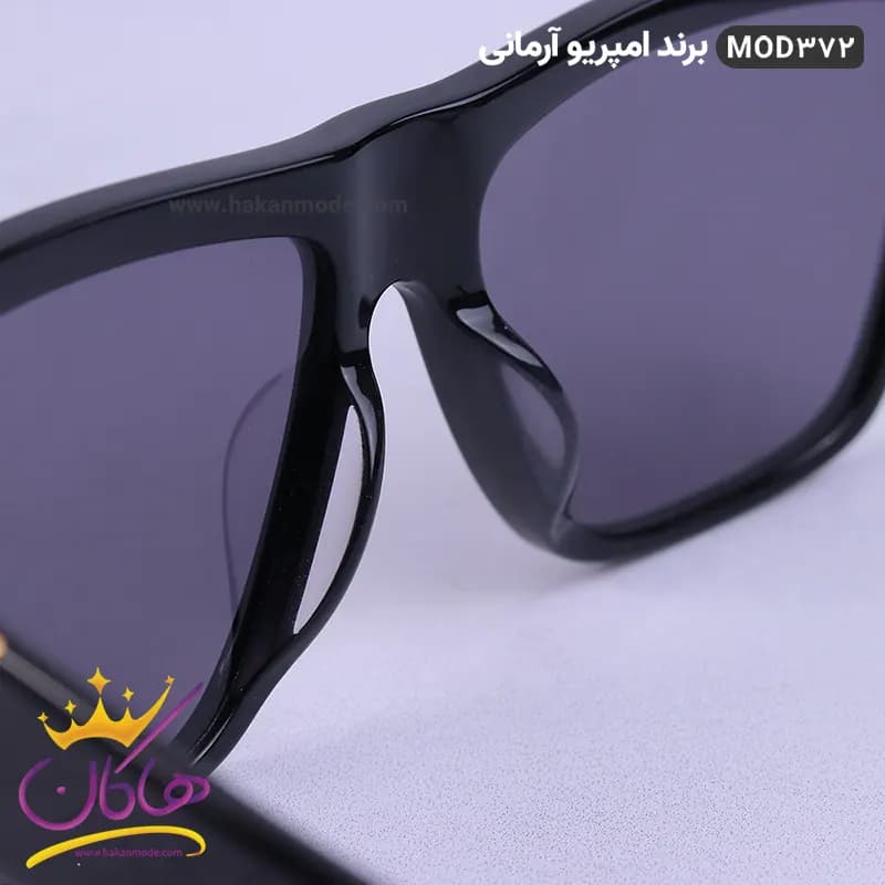عینک ورساچه اورجینال مشکی کد Versace | MOD372 — تصویر ۵