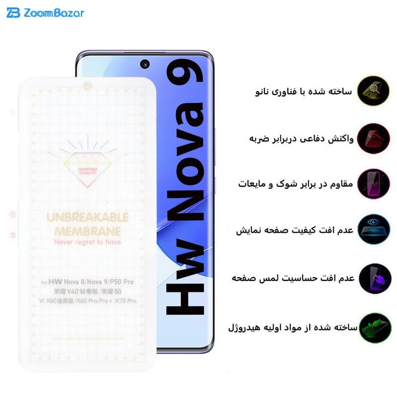 گلس بوف مدل Hg15 مناسب برای گوشی موبایل هوآوی Nova 9 — تصویر ۲