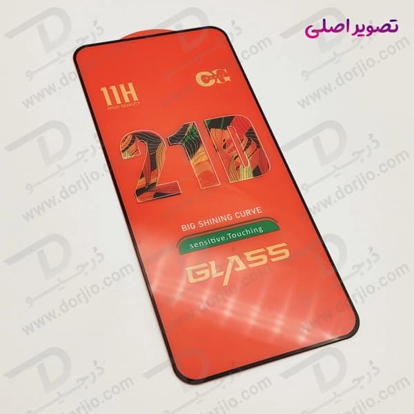 گلس شیشه ای 21D شفاف Xiaomi Poco F5 مدل OG Glass — تصویر ۷