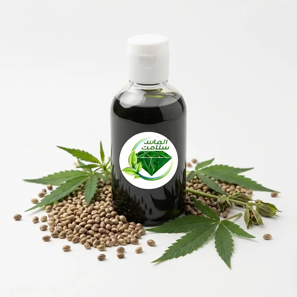 روغن شاهدانه اصل | 100 میلی لیتری | الماس سلامت