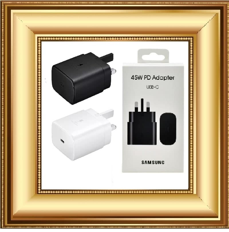 آداپتور شارژر و کابل اصلی گوشی موبایل سامسونگ Samsung Galaxy S25 ULTRA-45W — تصویر ۲