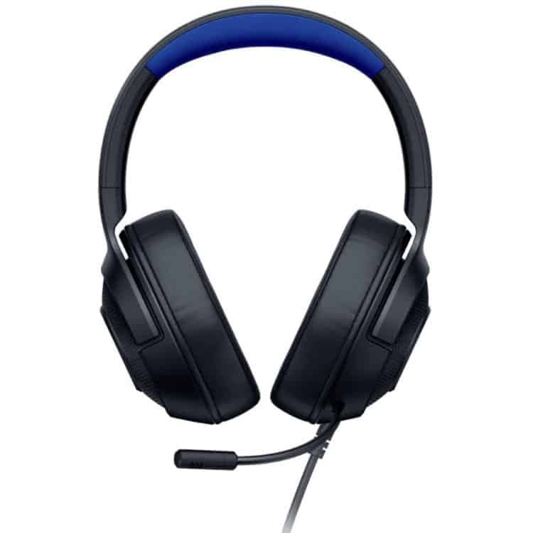 هدست با‌ سیم Razer Kraken X – مشکی/آبی — تصویر ۳