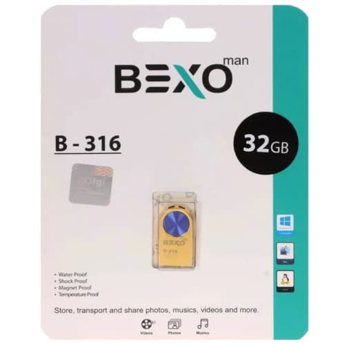 فلش 32 گیگ بکسومن Bexoman B-316 — تصویر ۲