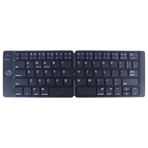 کیبورد بی سیم تاشو اچ پی K1800