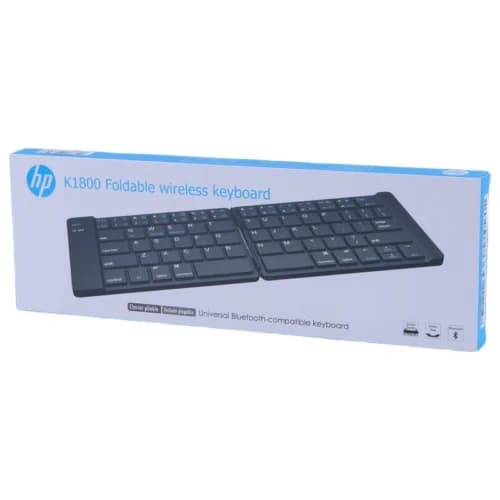 کیبورد بی سیم تاشو اچ پی K1800 — تصویر ۲