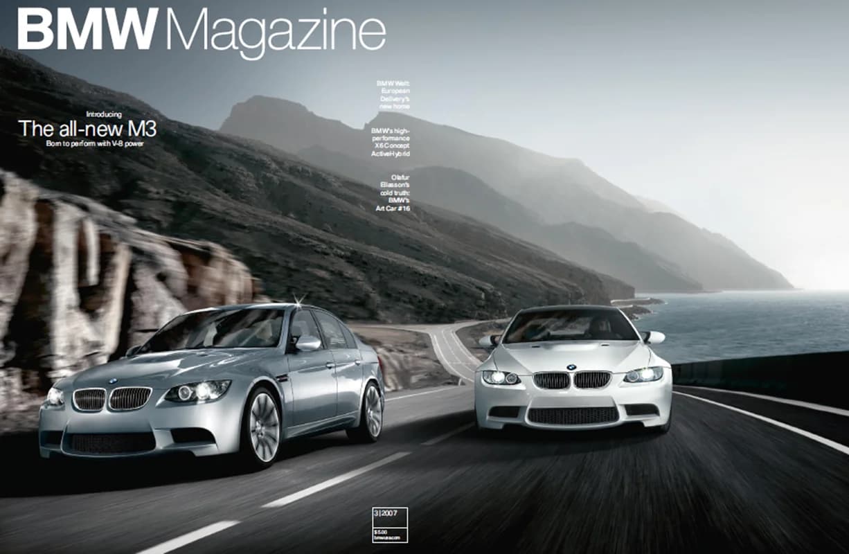 و دانلود نسخه کامل 7 مجله بی ام دبلیو . BMW Car Magazine