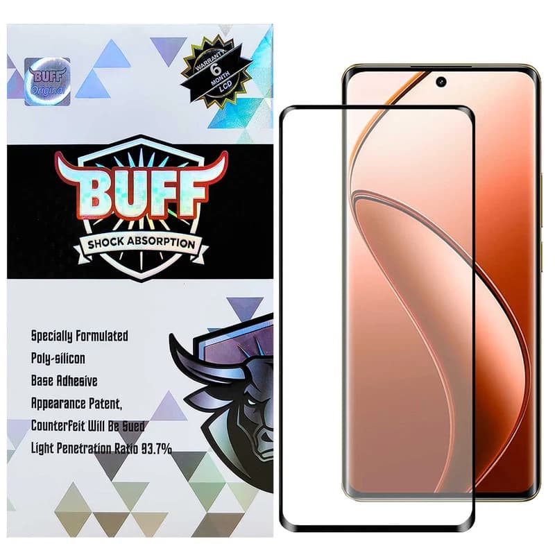 گلس بوف مدل FullGlue-Max مناسب برای گوشی موبایل ریلمی Realme 12 Pro Plus / 12 Pro / 12 Plus — تصویر ۹