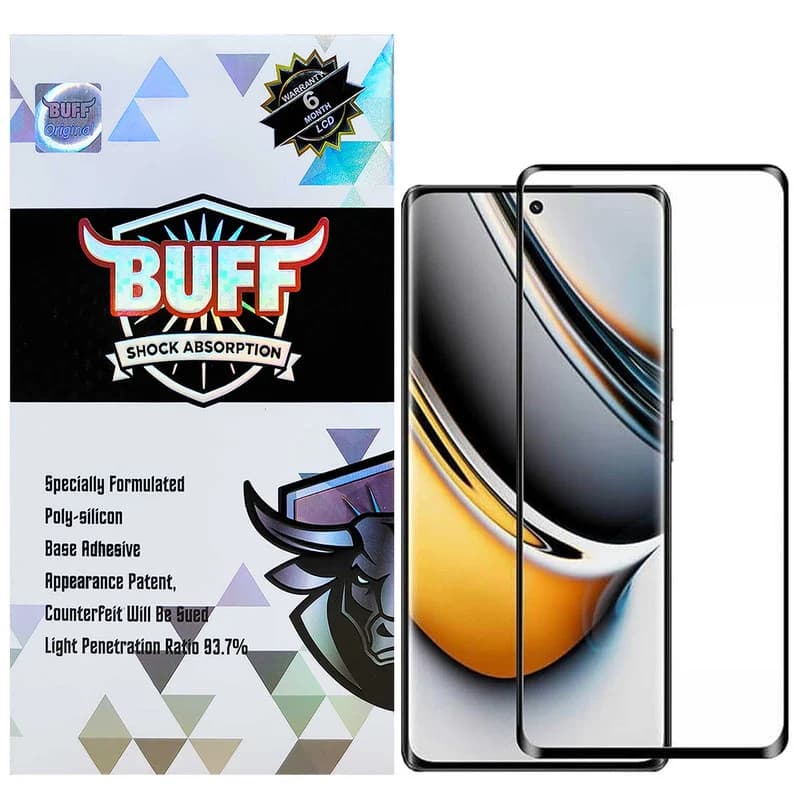 گلس بوف مدل FullGlue-Max-G مناسب برای گوشی موبایل ریلمی Realme 11 Pro Plus/11 Pro/10 Pro Plus/ Narzo 60 Pro