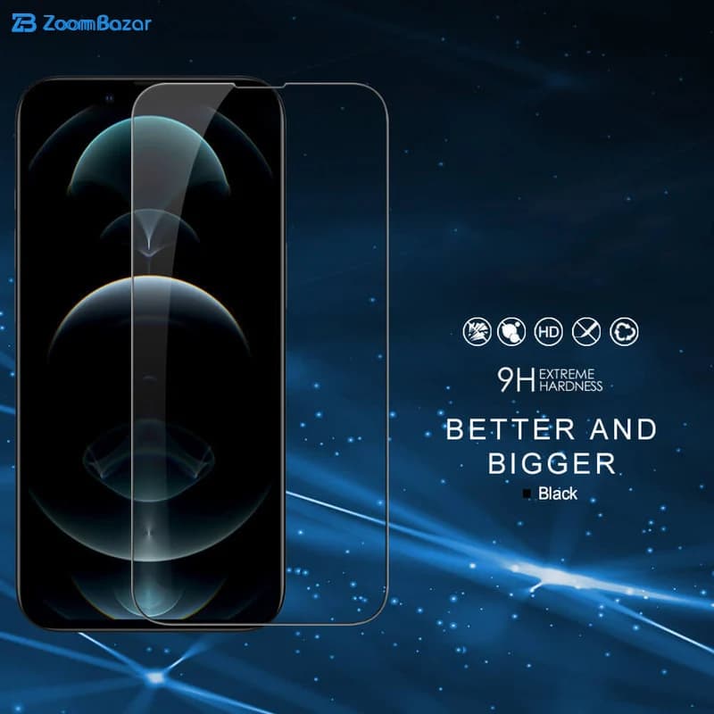 گلس بوف مدل Full Nano مناسب برای گوشی موبایل اپل iphone 16e/13/13pro/14 — تصویر ۳