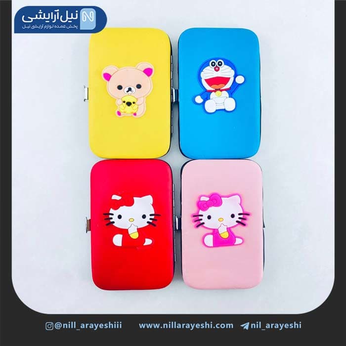 ست مانیکور طرح عروسکی شش تیکه