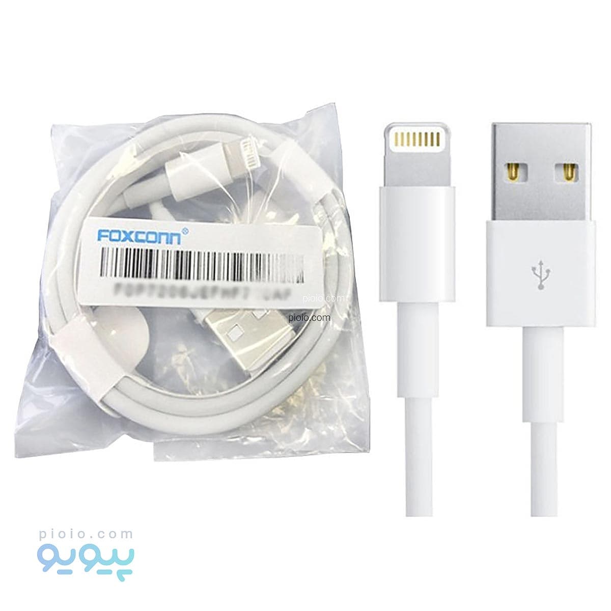 کابل شارژ تبدیل USB به آیفون مدل FOXCONN — تصویر ۴