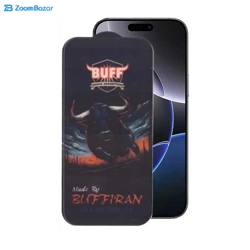 گلس بوف مدل BullRun Buffer-Guarantee مناسب برای گوشی موبایل اپل iPhone 16 Pro Max — تصویر ۲