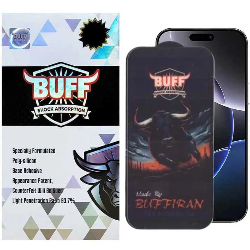 گلس بوف مدل BullRun Buffer-Guarantee مناسب برای گوشی موبایل اپل iPhone 16 Pro Max