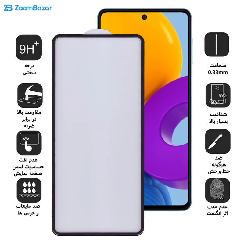 گلس بوف مدل AirBag مناسب برای گوشی موبایل سامسونگ Galaxy M52/A72/A71 — تصویر ۸