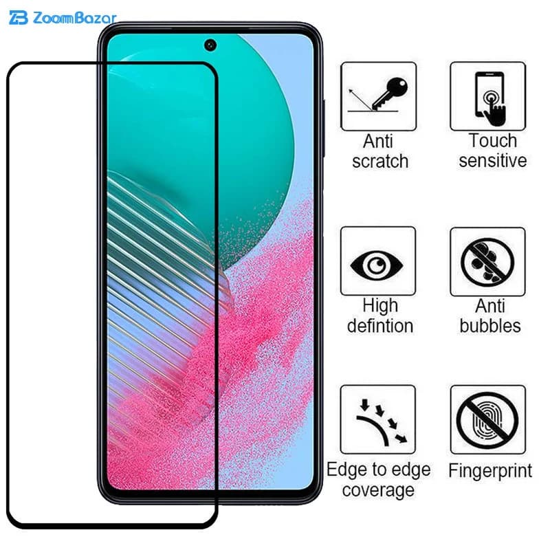 گلس بوف مدل 5D مناسب برای گوشی موبایل سامسونگ Galaxy M54/F54/M53/A73 5G/S10 Lite/Note10 Lite — تصویر ۸