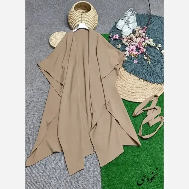 شنل زنانه جنس سوپرمازراتی گرم بالا سایز فری 38 تا 50 قد 128 رنگ بندی متنوع — تصویر ۷