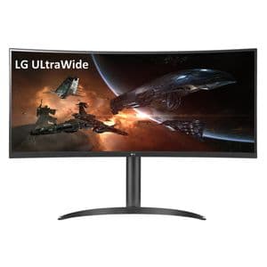 مانیتور خمیده 34 اینچ ال جی مدل 34WQ75C-B با وضوح UWQHD، پنل IPS و نرخ بهروزرسانی 60 هرتز