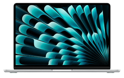 لپ تاپ اپل 13.6 اینچی مدل MacBook Air MW0X3 M4 2025 16GB 512GB — تصویر ۲