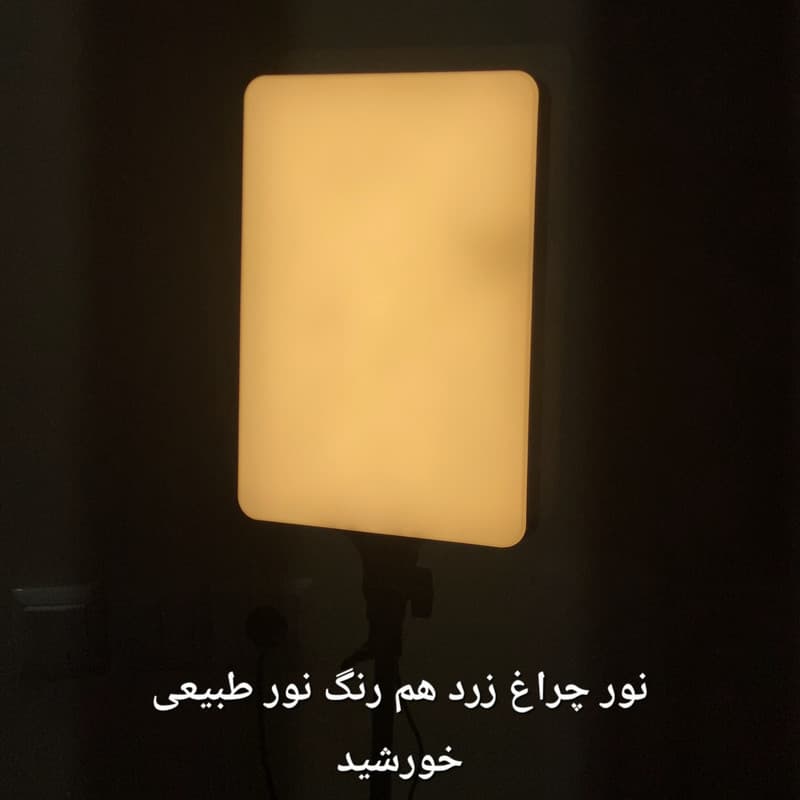 نور ثابت ال ای دی مدل RL16 به همراه کنترل — تصویر ۳