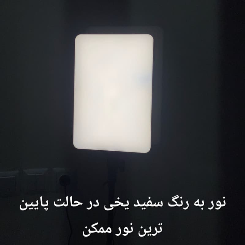 نور ثابت ال ای دی مدل RL16 به همراه کنترل — تصویر ۴