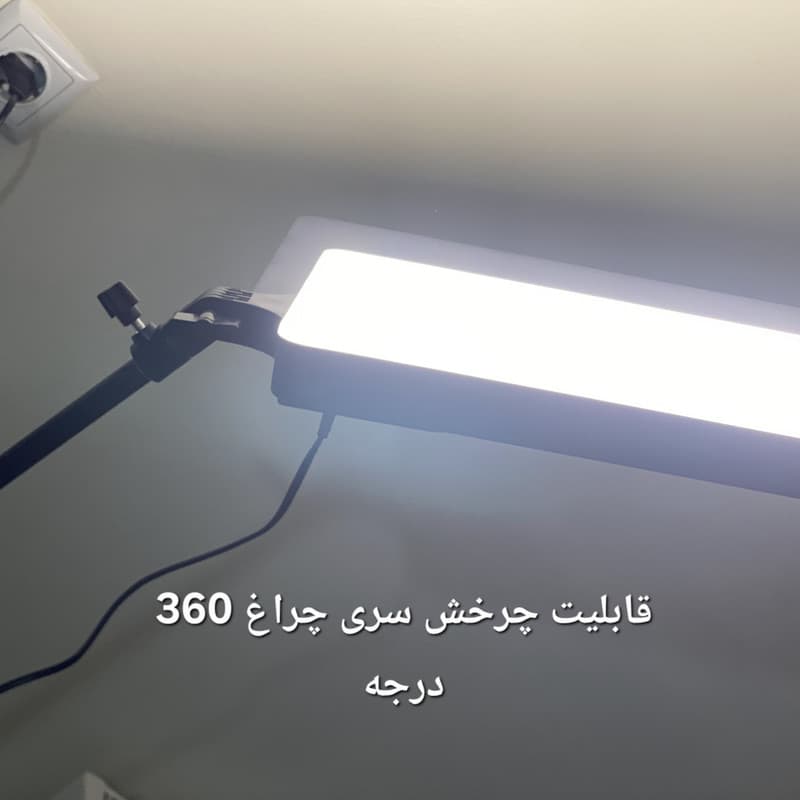 نور ثابت ال ای دی مدل RL16 به همراه کنترل — تصویر ۵