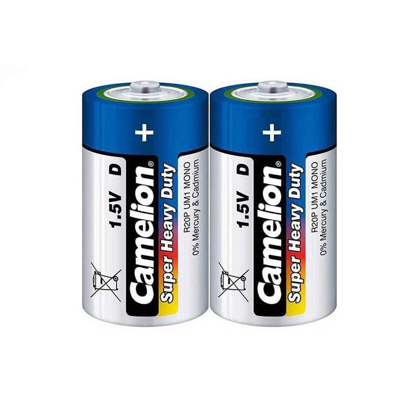 باتری بزرگ D کملیون مدل Super Heavy Duty بسته 2 عددی — تصویر ۵