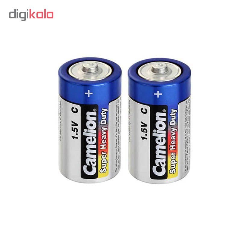 باتری متوسط C کملیون مدل Super Heavy Duty بسته 2 عددی — تصویر ۳
